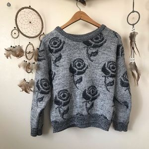 *LAST CHANCE* True vintage 1980’s cozy sweater 🥀
